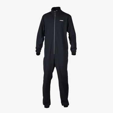 双進 防寒服アウター 7787 RBB ストレッチウォームカバーオール ブラック L