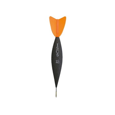 アマノ釣具 ウキ イソファイブ遠投ウキ 18号 オレンジ