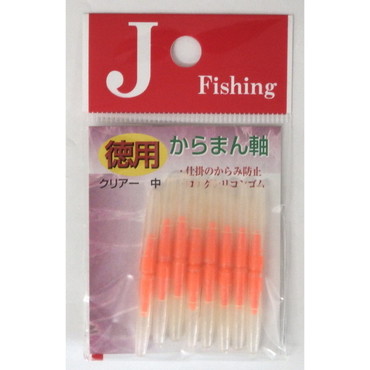 ジェイフィッシング ウキ J からまん軸 中 クリア