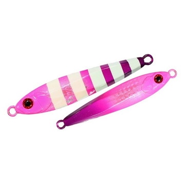 ジャッカル　ビッグバッカー　ＪＩＧ　３０ｇ　グローピンク＆パープル／レンズホロ