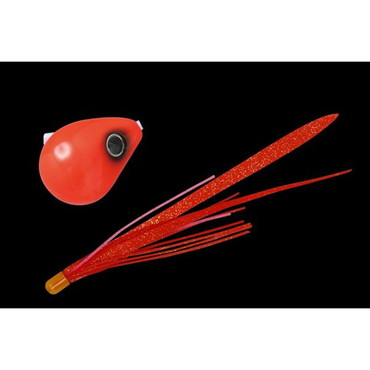 ジャッカル 爆流 鉛式ビンビン玉スライド 60g スパークレッド/レッドゴールドT+