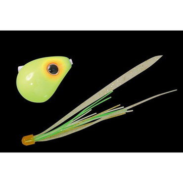 ジャッカル 爆流 鉛式ビンビン玉スライド 100g ホットチャート/イカグローT+