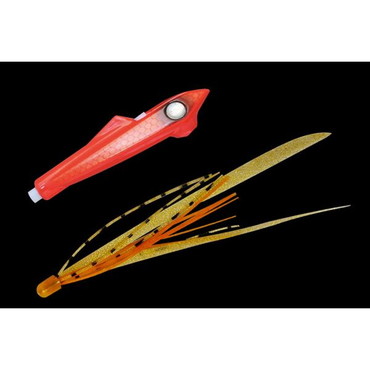 ジャッカル　ビンビンロケット　４５ｇ　スパークレッド／イカナゴＴ＋