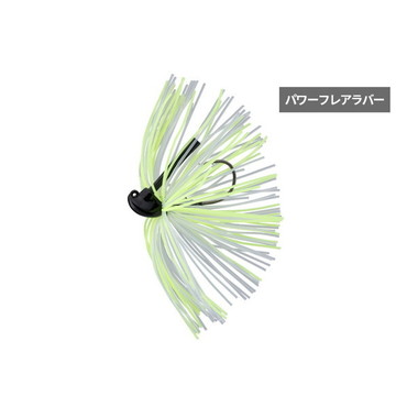 ジャッカル ラバージグ アナーキー パワーフレア 11g マジックライトチャート