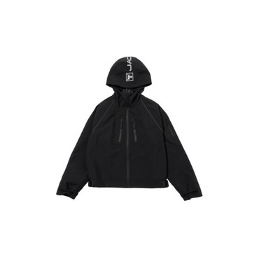 ジャッカル レインウェア ウェーディングショートジャケット JA-A003 ブラック XL