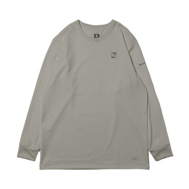 ジャッカル ウェア LT-B002 アングラーズ.ファイネスト ロングT グレージュ XXL