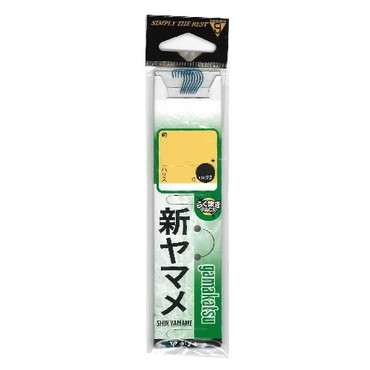 がまかつ　糸付　新ヤマメ　青　６号－ハリス０．６
