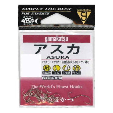 がまかつ A1 アスカ(シャンパンゴールド) 9号
