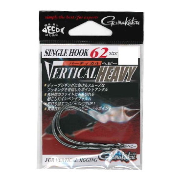 がまかつ シングルフック62バーティカルヘビー 5/0号