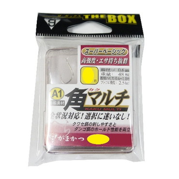 ガマカツ ザ･ボックス A1 角マルチ 4号