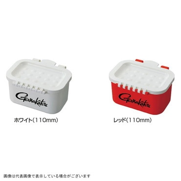 ガマカツ GM2482 サシエ入レ(成型)110 ホワイト