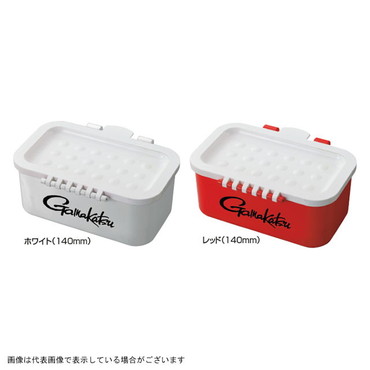 ガマカツ GM2483 サシエ入レ(成型)140 ホワイト