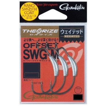 がまかつ　セオライズ　ＳＷＧ－Ｍ　ウェイテッド（ナノスムースコート）　＃３／０－２．６ｇ