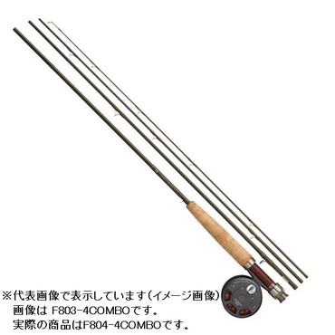 ダイワ ロッホモア フライコンボ F804-4COMBO 2020モデル (4ピース)