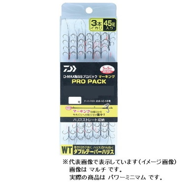 ダイワ D-MAX鮎SSプロパック マーキング ダブルテーパーハリス パワーミニマム 3本イカリ 6.5号