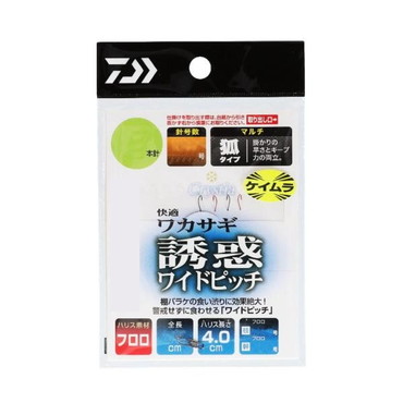 ダイワ　クリスティア　快適ワカサギＫＣ誘惑ワイドピッチ　マルチ５本－１．５号
