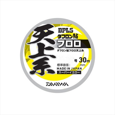 ダイワ 鮎糸 タフロン鮎フロロ天上糸 スーパーイエロー 0.8号-30m