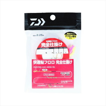 ダイワ 鮎仕掛 快適鮎フロロ 完全仕掛け 0.2号