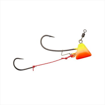 ダイワ テンヤ 紅牙タイカブラ TG SS+エビロック 早掛 6号 サンセットイエロー