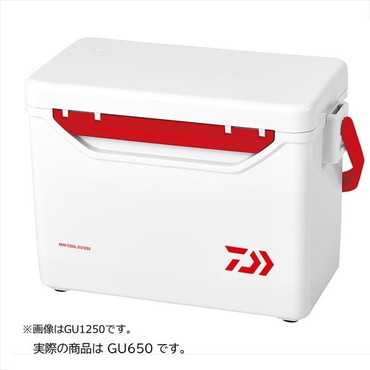 ダイワ ミニクール GU650 ホワイトレッド
