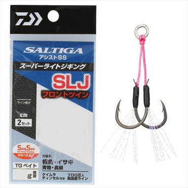 ダイワ アシストフック ソルティガアシストSS SLJ フロントツイン 太軸 L