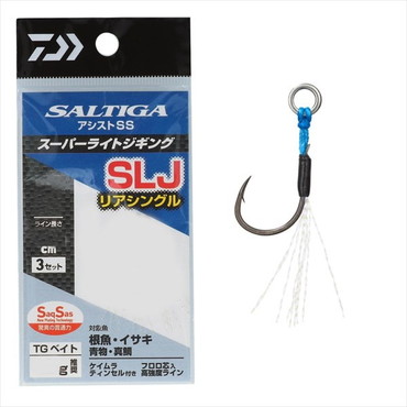 ダイワ アシストフック ソルティガアシストSS SLJ リアシングル太軸 M