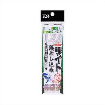 ダイワ 仕掛け 落とし込み仕掛けライト LBG カラ針+フラッシャー4本 10-10-10