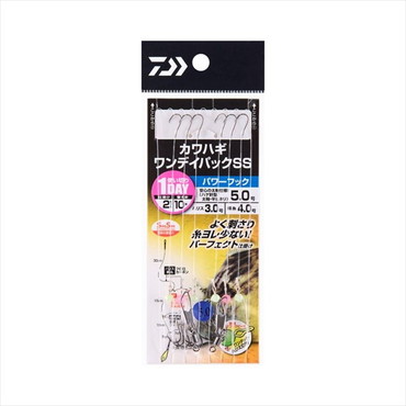 ダイワ 仕掛け カワハギワンデイパック SS パワーフック 5.0