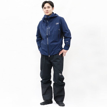 ダイワ レインウェア DR-1224 GORE-TEX Active ボートレインスーツ ネイビー 2XL