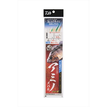 ダイワ 仕掛け 職人船サビキ アミノメバル7本旨しらす 玄人連掛け 6号-ハリス1号