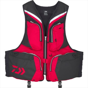 ダイワ ライフジャケット DF-3324 バリアテック サイバーフロート レッド XL