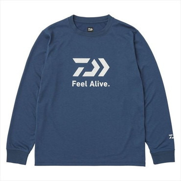 ダイワ ウェア DE-8424 ロングスリーブシャツ Feel Alive. デニム 2XL