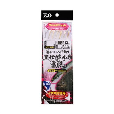 ダイワ 仕掛け 落とし込み仕掛けLBG 6本サバMタテ釣り エサ掛かり重視SP ハリ8号-ハリス5号-幹糸6号