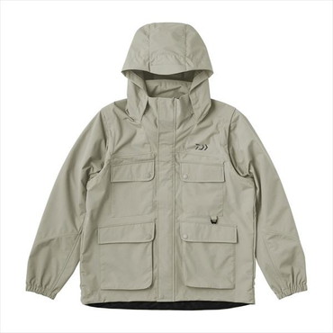 ダイワ ウェア DJ-2725 デタッチャブルフィッシングベストジャケット グレージュ XL