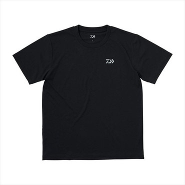 ダイワ ウェア DE-8325 ショートスリーブ バックプリントTシャツ ブラック 3XL