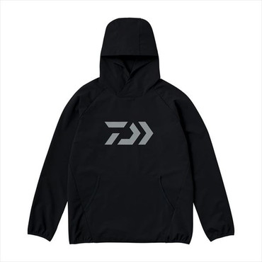 ダイワ ウェア DE-6725 ライトストレッチパーカー ブラック 2XL