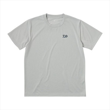 ダイワ ウェア DE-8325 ショートスリーブ バックプリントTシャツ ライトグレー 2XL
