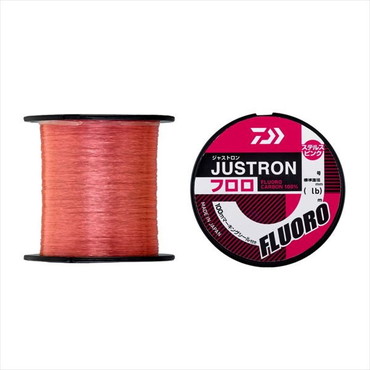 ダイワ ボビン糸 ジャストロン フロロ ステルスピンク 1.5号-300m
