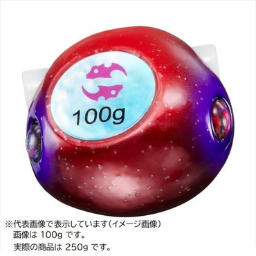 ダイワ タイラバ 鯛ラバ 紅牙ベイラバーフリーβTGヘッド250g 紅牙レッド