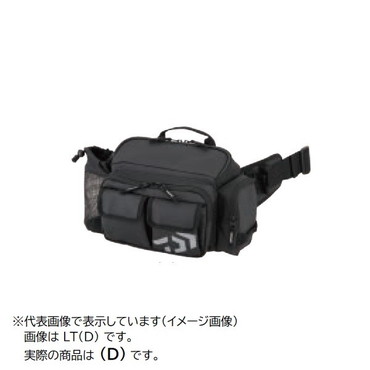 ダイワ タックルバッグ ヒップバッグ(D) ブラックP