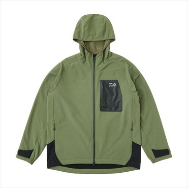 ダイワ 防寒服アウター DJ-9325 STORMFLEECE ウィンドブロックジャケット オリーブグリーン L