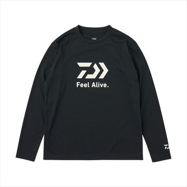 ダイワ ウェア DE-8025 クリーンオーシャンロングスリーブシャツ ブラック L