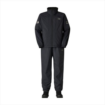 ダイワ 防寒服アウター DI-5225 CORDURA ウォームアップスーツ ブラック L
