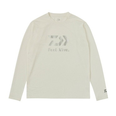 ダイワ ウェア DE-8026 クリーンオーシャンロングスリーブシャツ D-VEC ホワイト L