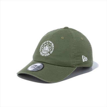 ニューエラジャパン 帽子 カジュアルクラシック Night Mountain Logo ニューオリーブ 55.8 - 59.6cm