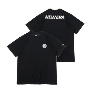ニューエラジャパン ウェア 半袖 パフォーマンス Tシャツ New Era Angler's Club レギュラーフィット ブラック L