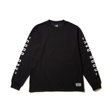 ニューエラジャパン ウェア 長袖 オーバーサイズド パフォーマンス Tシャツ ブラック L