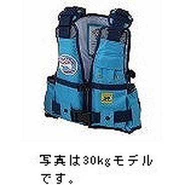 オレンジブルー WRLV-3143 ライフベストKids 20kg ブルー 浮力20
