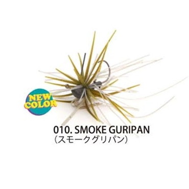 レイドジャパン ラバージグ エグダマ Type-KIWAMI 1.8g スモークグリパン