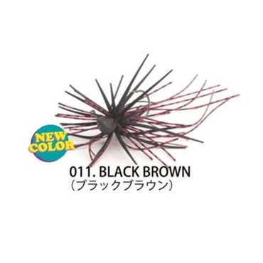 レイドジャパン ラバージグ エグダマ Type-KIWAMI 2.7g ブラックブラウン
